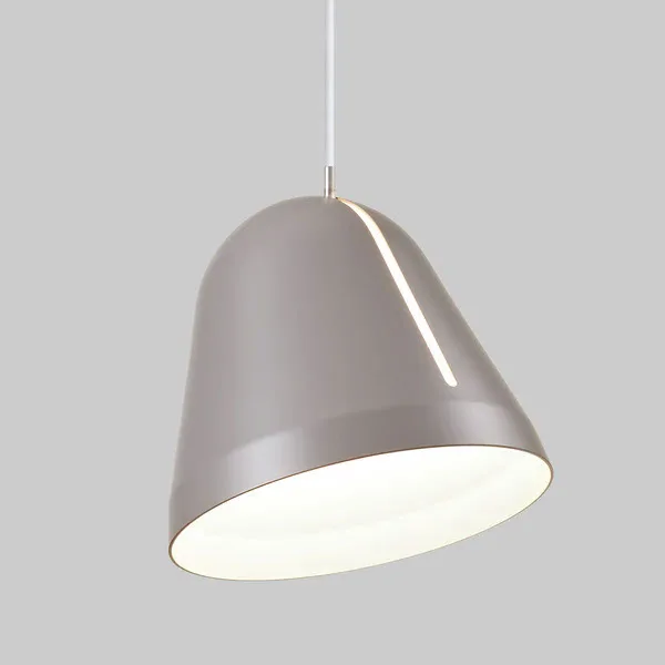 NYTA Pendelleuchte Tilt grau matt weiss