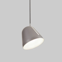 NYTA Pendelleuchte Tilt S grau matt grau