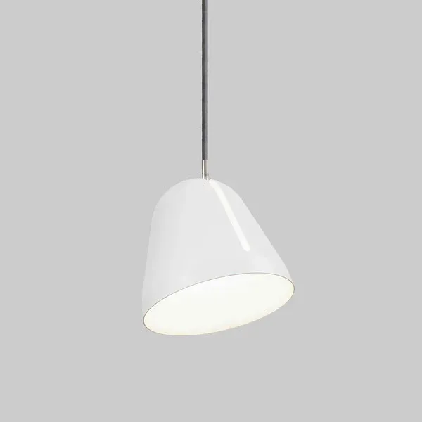 NYTA Pendelleuchte Tilt S weiss matt grau