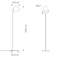 NYTA Stehleuchte Tilt S Floor – Bild 12
