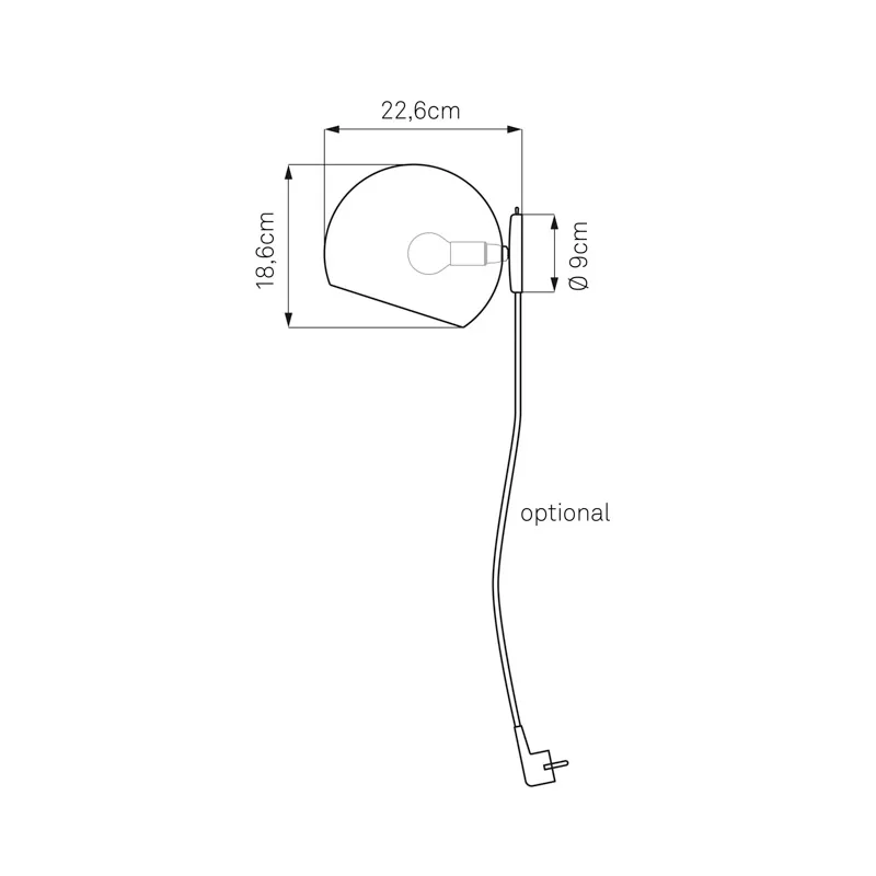 NYTA Wandleuchte Tilt Globe Wall Short – Bild 10