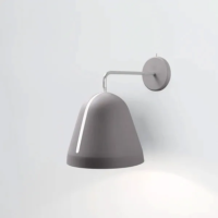 NYTA Wandleuchte Tilt Wall grau ohne kabel
