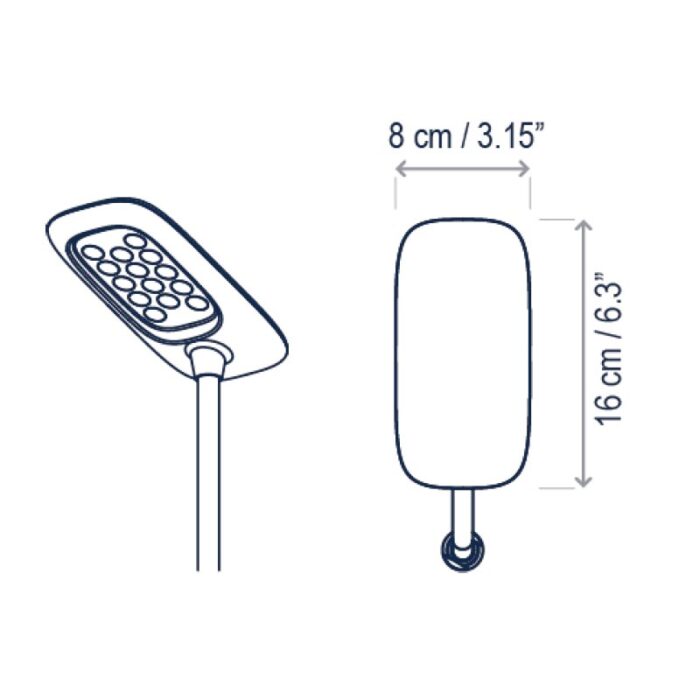 Bover Birdie Set 3 Outdoor Stehleuchte 120LC/110LC/110LC – Bild 4