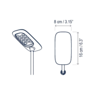 Bover Birdie Set 1 Outdoor Stehleuchte B/120LC – Bild 4