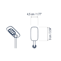 Bover Birdie Set 2 Outdoor Stehleuchte B/90SC/60SC – Bild 4