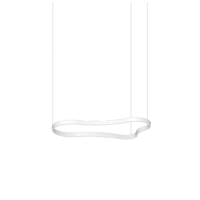 Ideal Lux Waves 2 LED-Pendelleuchte weiss