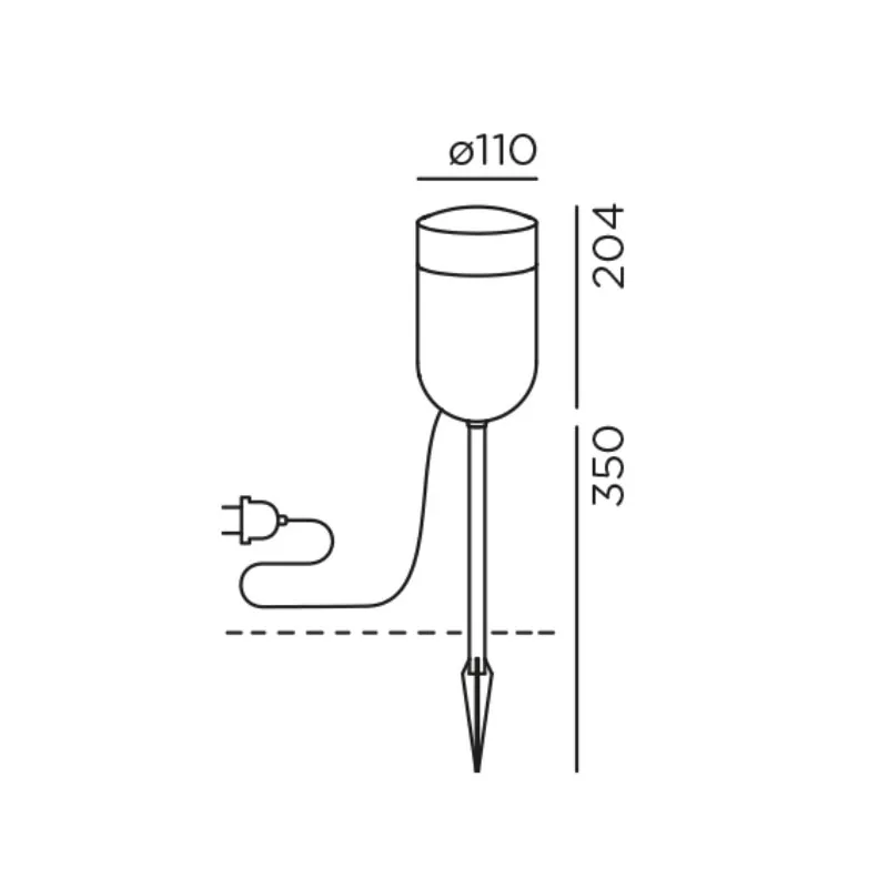 IP44.DE Bik.4 Spike LED-Bodenstrahler mit Erdspieß – Bild 9