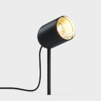 IP44.DE Bik.4 Spike LED-Bodenstrahler Deep Black