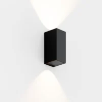 IP44.DE iem.2 Y LED Wand-Außenleuchte Deep Black
