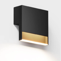 IP44.DE Li.2 LED-Außenwandleuchte Deep Black