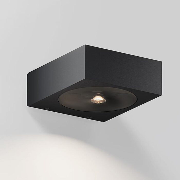 IP44.DE Luci Down LED-Außenwandleuchte Deep Black