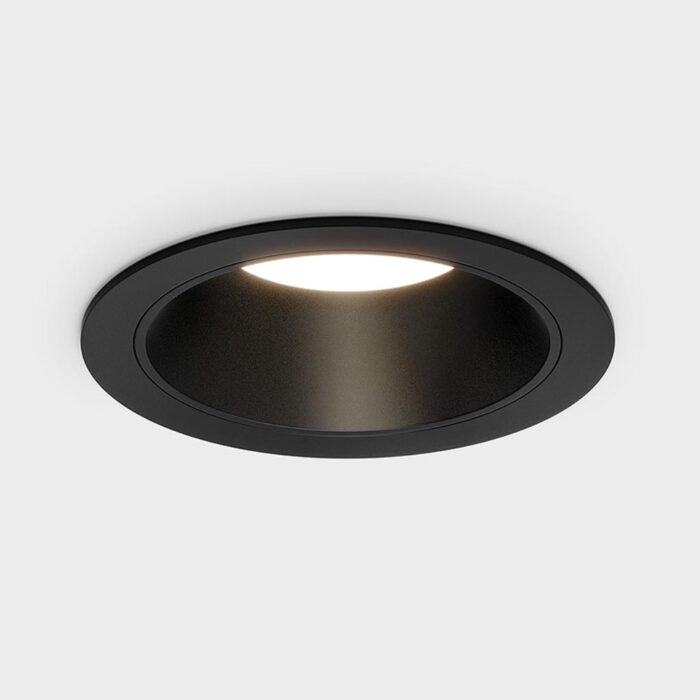 IP44.DE Suq.3 LED Deckeneinbauleuchte Schwarz