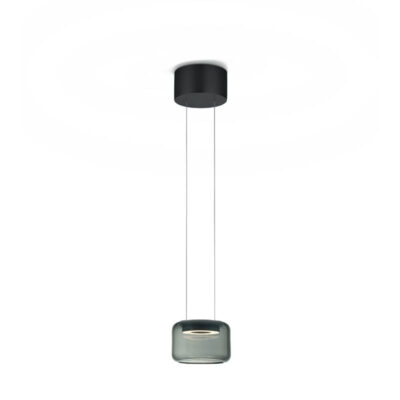 Knapstein SIDRA-1 LED-Pendelleuchte einflammig schwarz