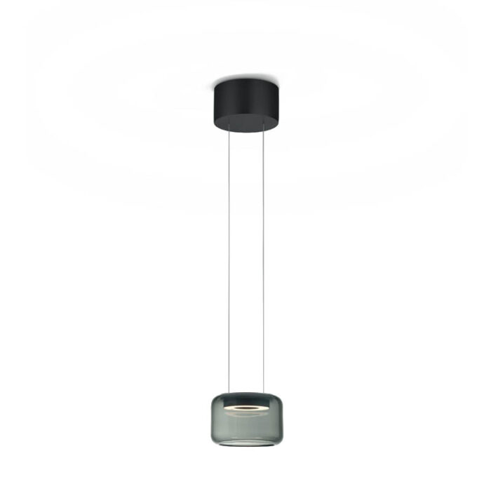 Knapstein SIDRA-1 LED-Pendelleuchte einflammig schwarz