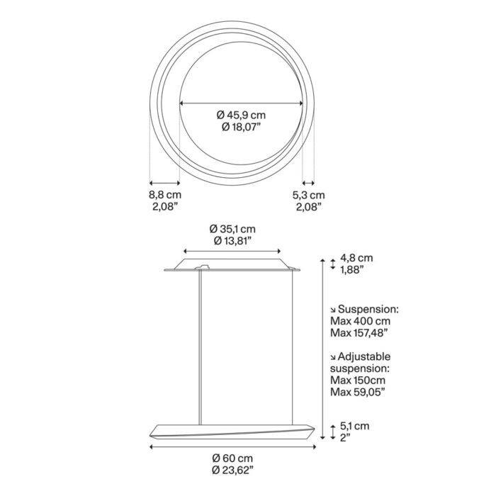 Lodes Tidal Pendelleuchte Dali – Bild 10