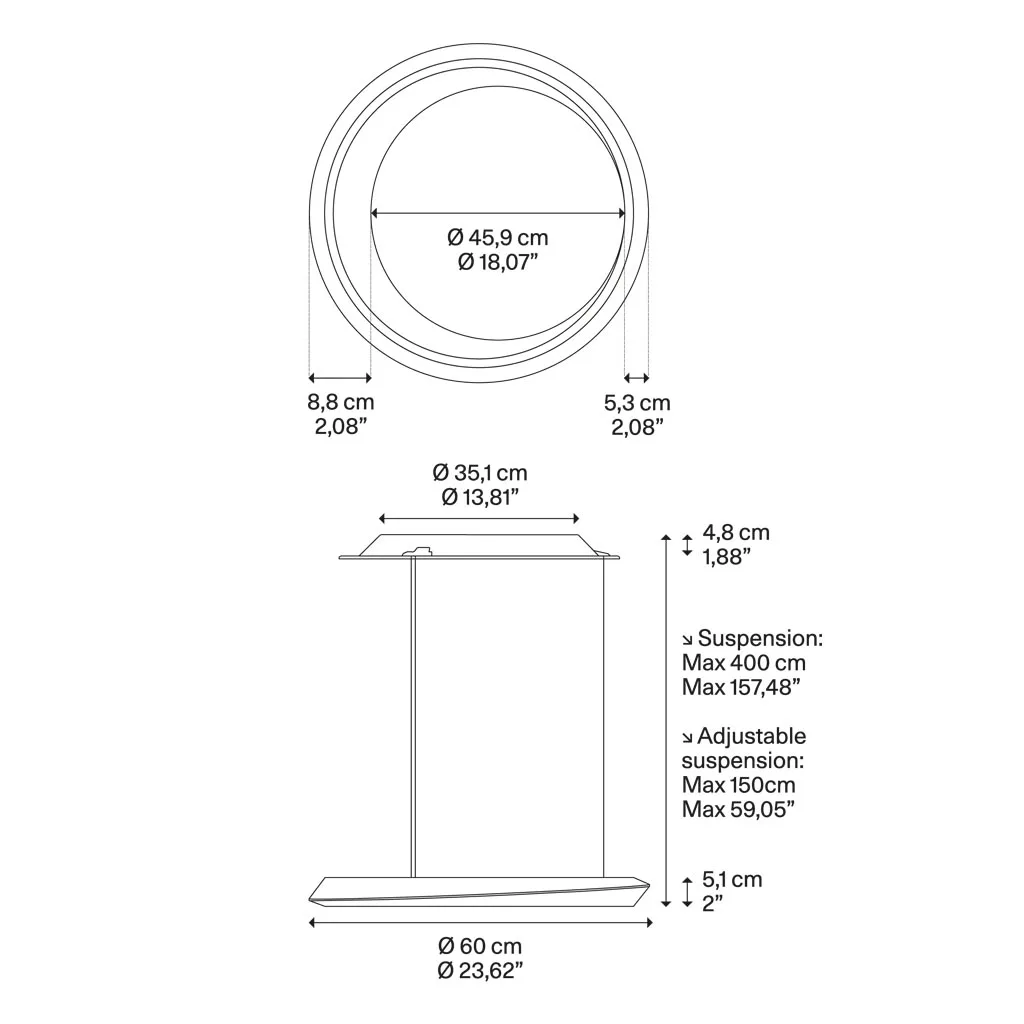 Lodes Tidal Pendelleuchte Dali – Bild 10