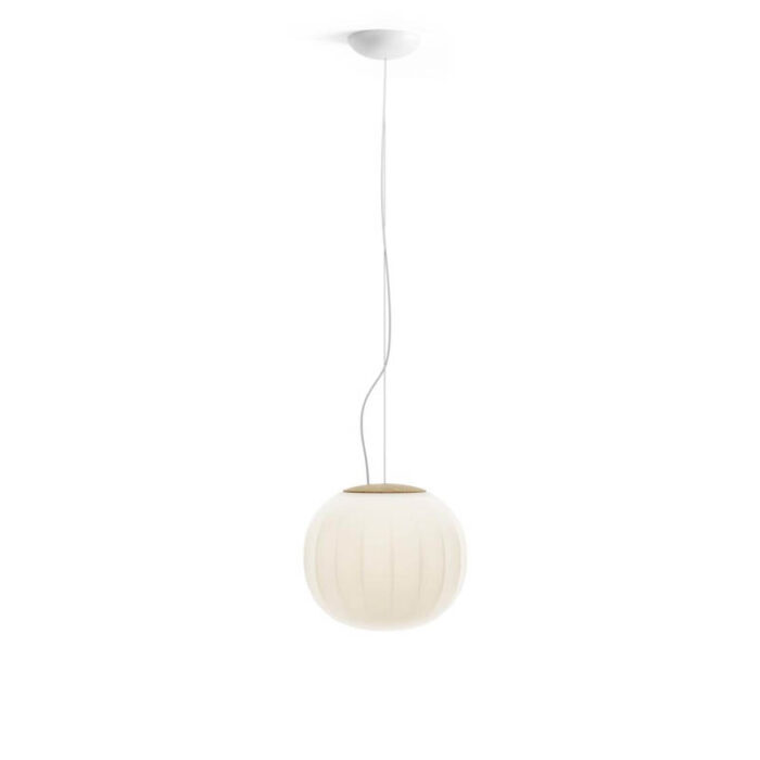 Luceplan Lita Pendelleuchte 30 cm Esche
