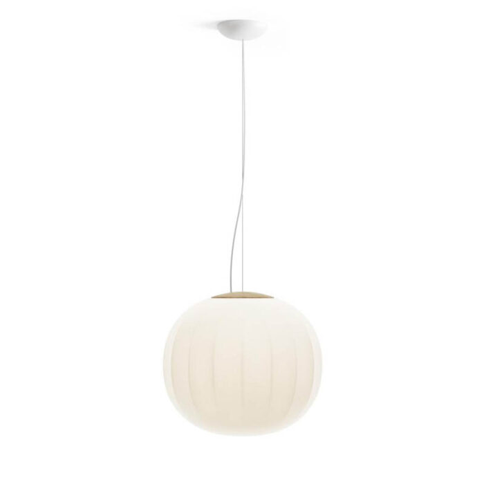 Luceplan Lita Pendelleuchte 42 cm Esche