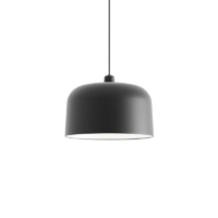 Luceplan Zile 40 Pendelleuchte schwarz matt