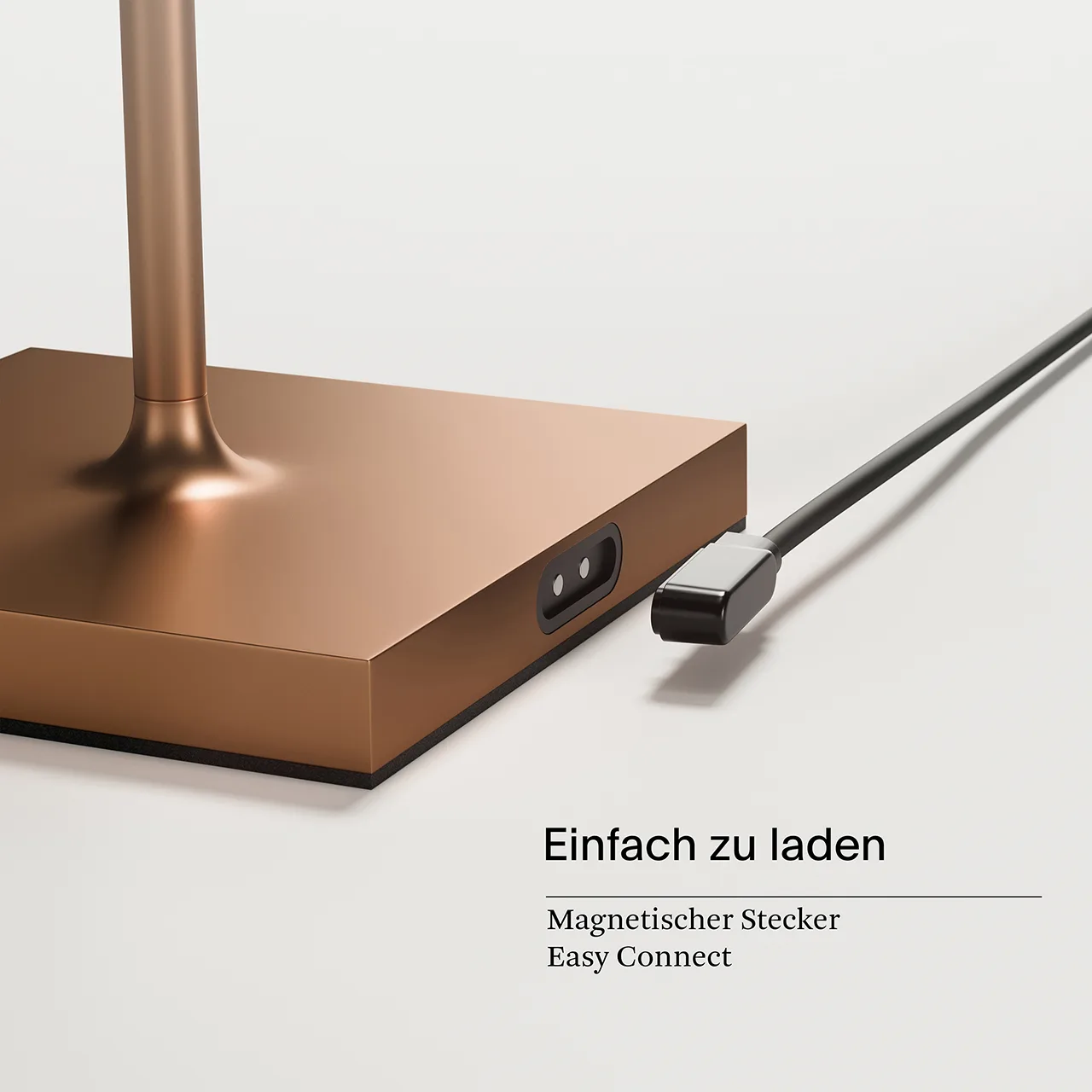 Sigor Nuindie LED-Akku Tischleuchte bronzefarben – Bild 7