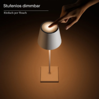 Sigor Nuindie LED-Akku Tischleuchte goldfarben – Bild 5