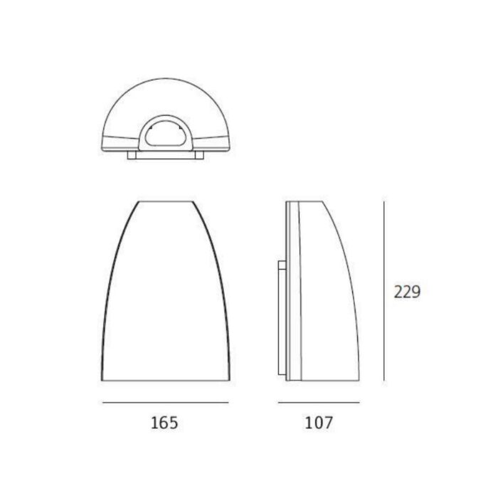 Artemide Molla Außenwandleuchte – Bild 6