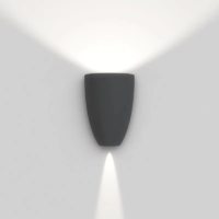 Artemide Molla Außenwandleuchte Antharzit Grau