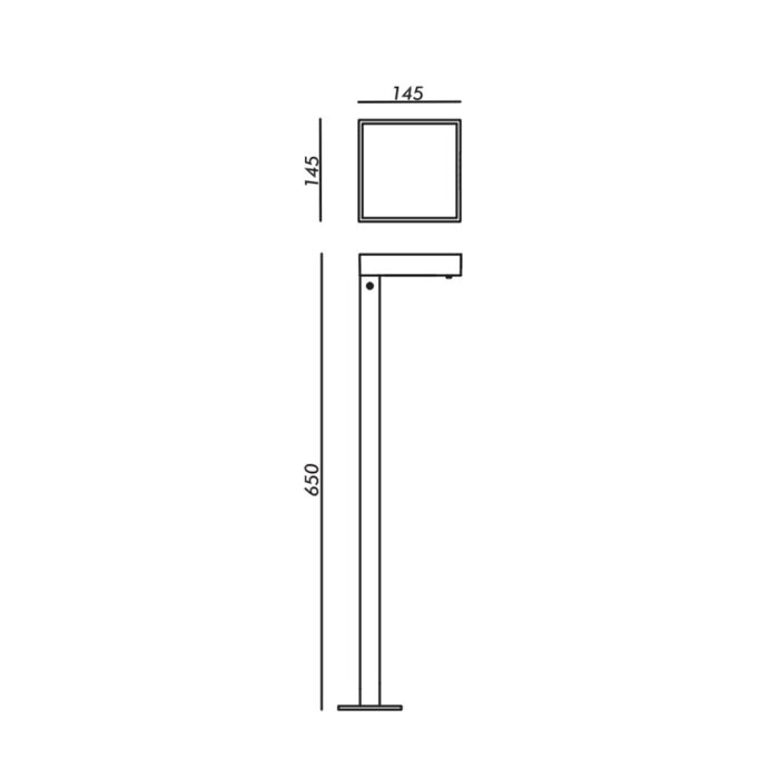 Klewe Ala Ground Maxi Akku-Solar-Wegeleuchte – Bild 6