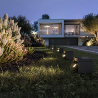 Klewe Alea Akku-Solar Gartenleuchte