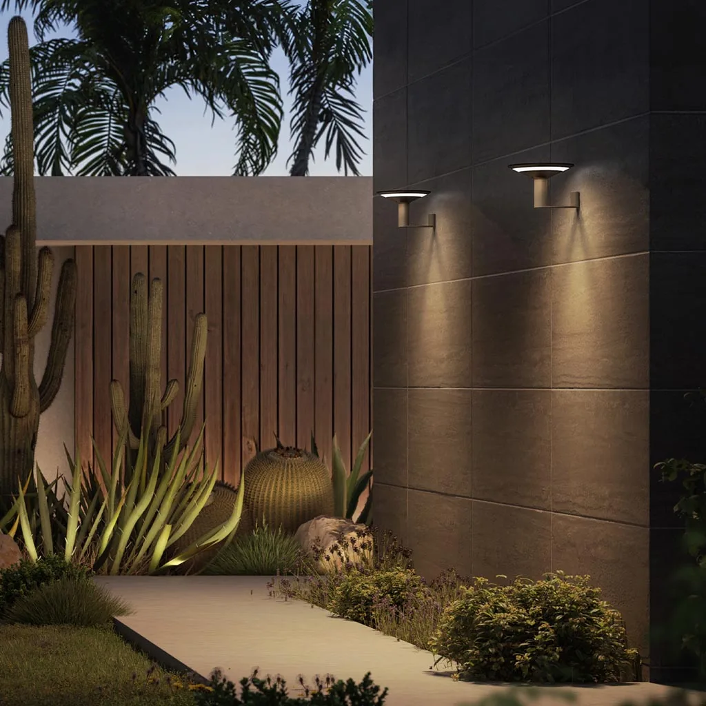 Klewe Keope Wall Akku-Solar Wandleuchte