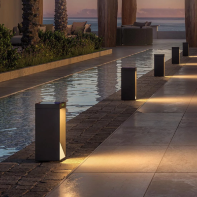 Klewe Milio Side Akku-Solarleuchte