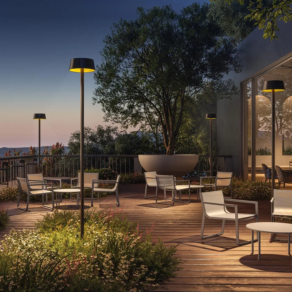 Solar Stehleuchten Balkon