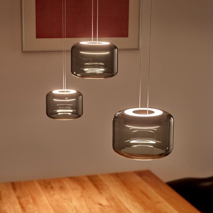 Knapstein SIDRA-3 LED-Pendelleuchte dreiflammig – Bild 4