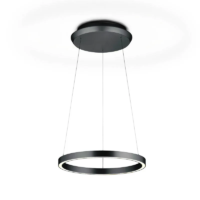 Knapstein SVEA-L40 LED-Pendelleuchte Schwarz