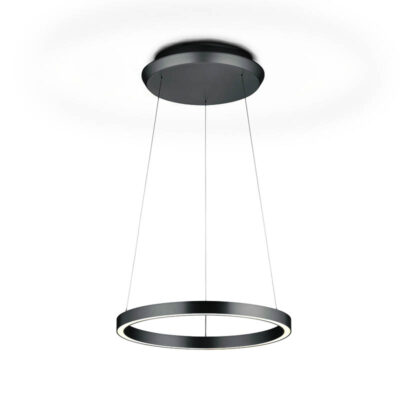 Knapstein SVEA-L40 LED-Pendelleuchte Schwarz