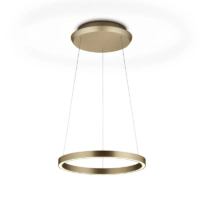 Knapstein SVEA-L40 LED-Pendelleuchte Effekt Bronze