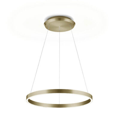 Knapstein SVEA-L60 LED-Pendelleuchte Effekt Bronze