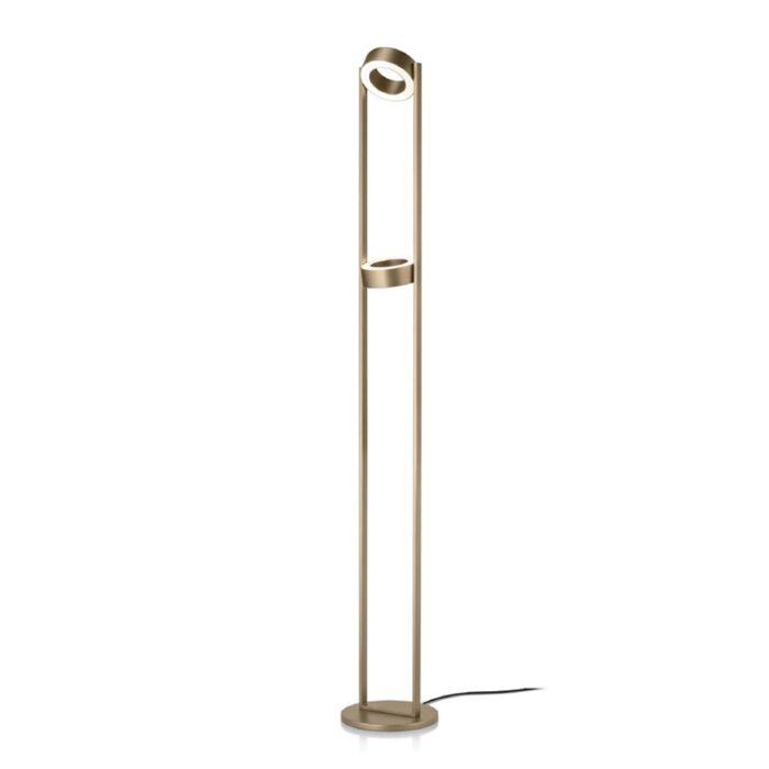 Knapstein WEGA-S LED-Stehleuchte Effekt Bronze