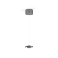 Knapstein DAJA-1 LED-Pendelleuchte einflammig Nickel matt