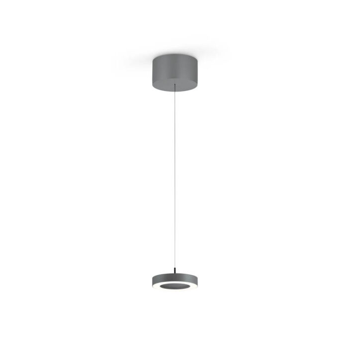 Knapstein DAJA-1 LED-Pendelleuchte einflammig Nickel matt