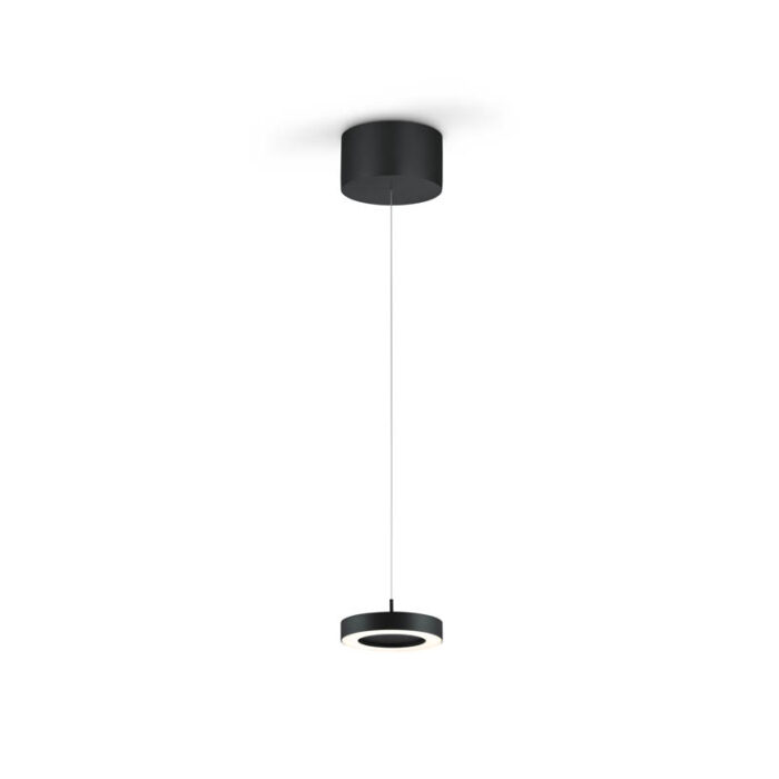 Knapstein DAJA-1 LED-Pendelleuchte einflammig Schwarz