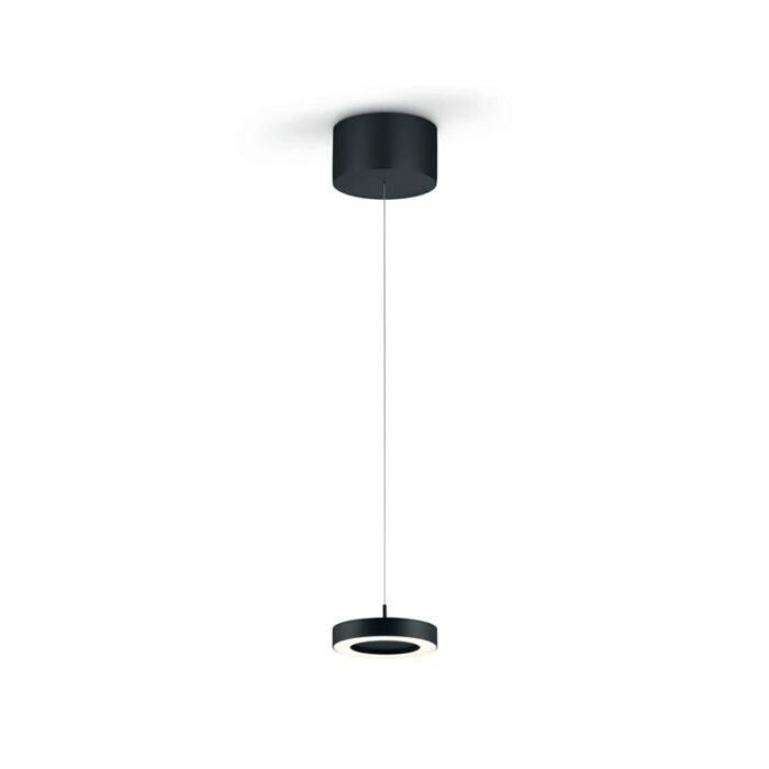 Knapstein DAJA-1 LED-Pendelleuchte einflammig Schwarz