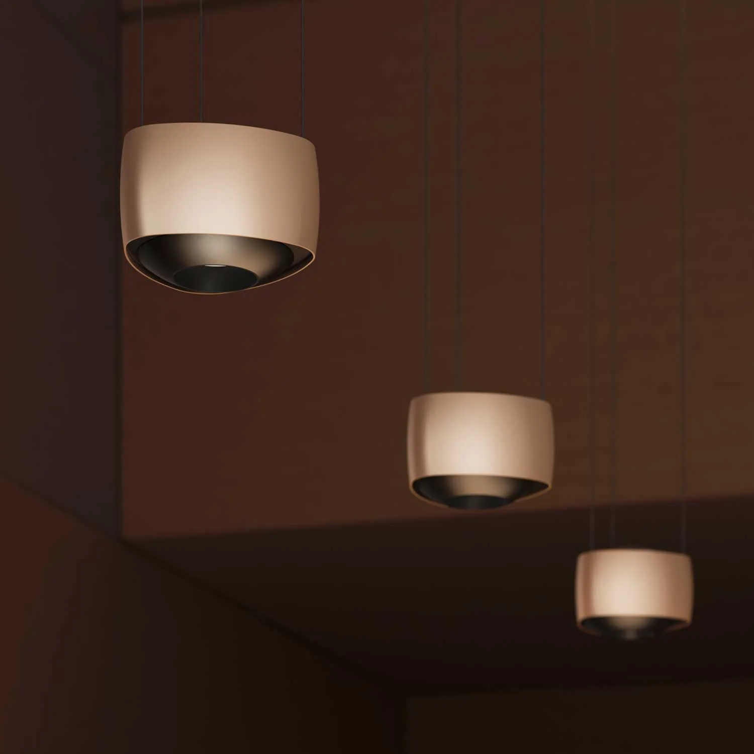 LOOM Design Air SO Soft Ivory/Black LED-Pendelleuchte – Bild 6