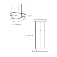 LOOM Design Trigon SO Soft Ivory LED-Pendelleuchte – Bild 10