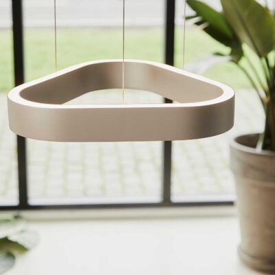 LOOM Design Trigon SO Soft Ivory LED-Pendelleuchte