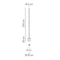 VIBIA Bamboo 4805 Outdoor Gartenleuchte – Bild 9
