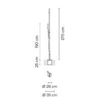 VIBIA Bamboo 4811 Outdoor Gartenleuchte – Bild 6
