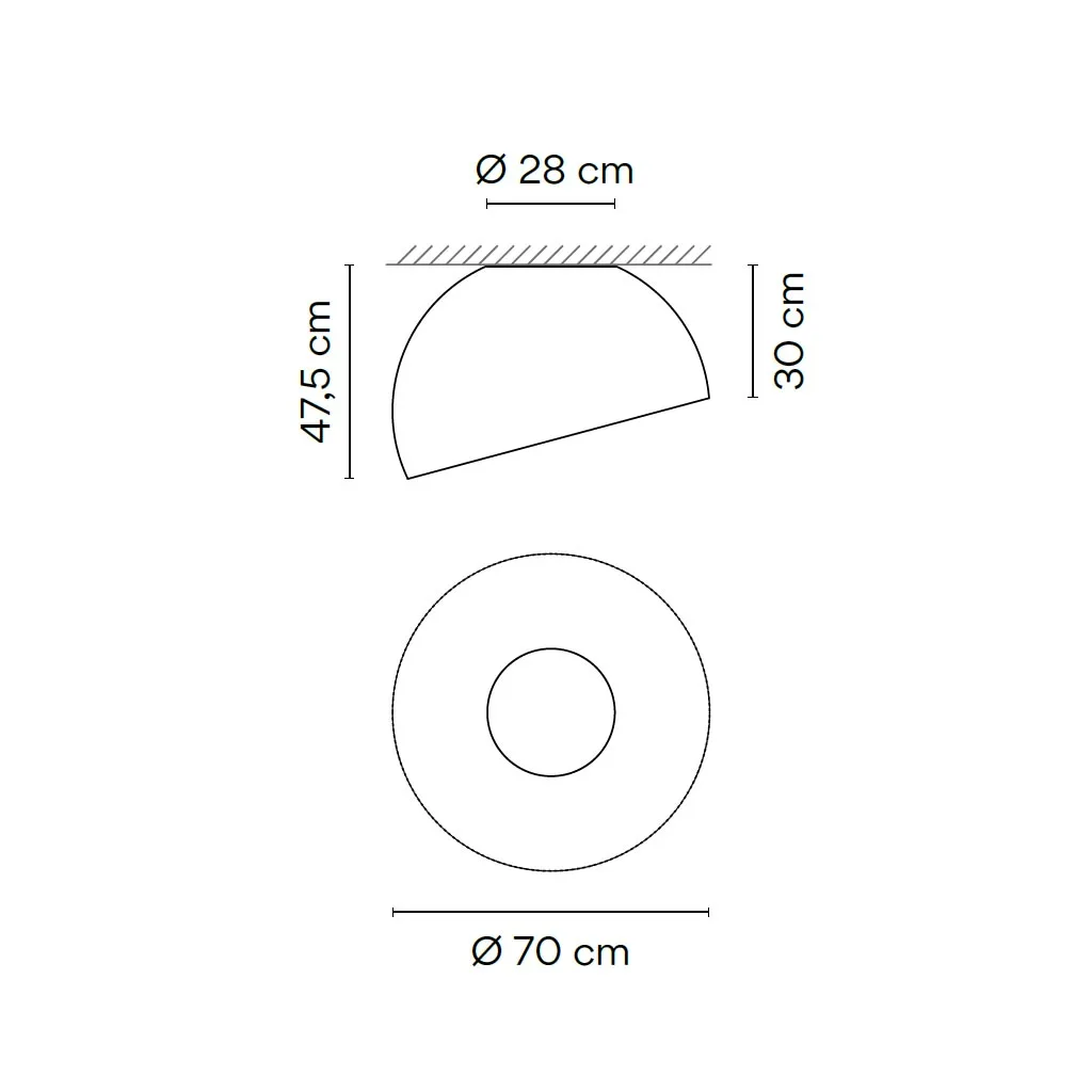 Vibia Duo Petra 4881 Deckenleuchte – Bild 5