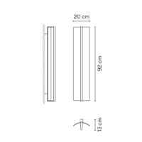 Vibia Kontorno 6414 Wandleuchte – Bild 3