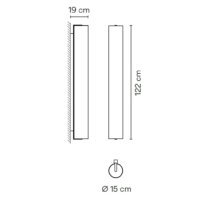 Vibia Kontorno 6446 Wandleuchte – Bild 6
